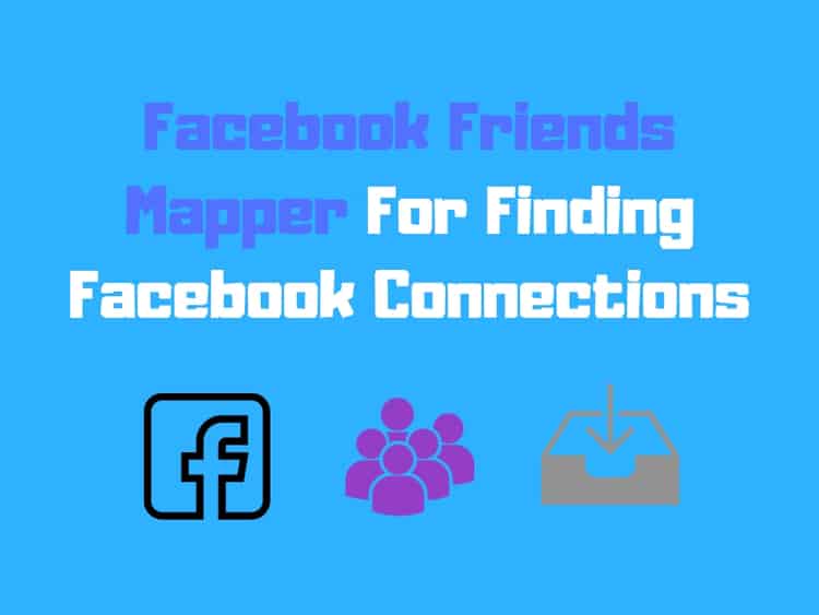 facebook friends mapper chrome extension for free