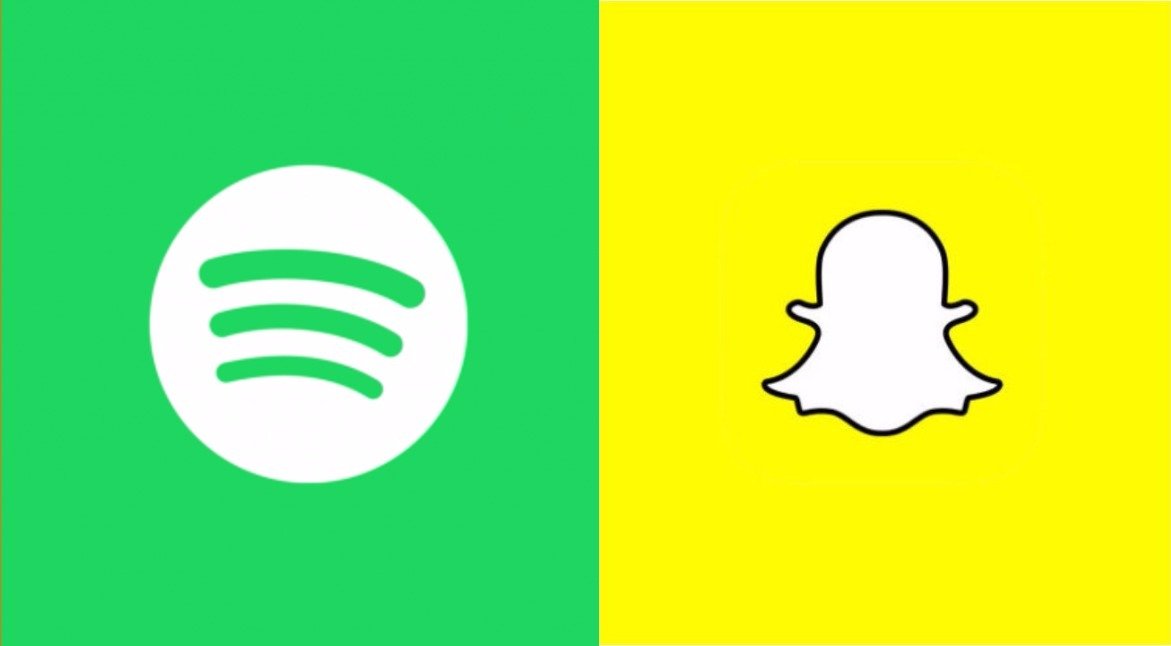 Spotify and Snapchat
